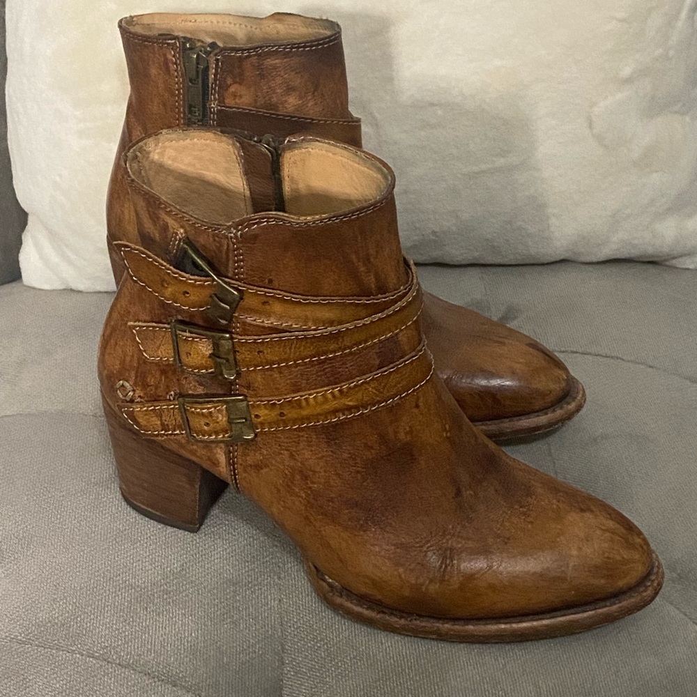 - BedStu Leather Ankle Boots - Picture 2 of 5